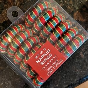 Set of 12 napkin rings